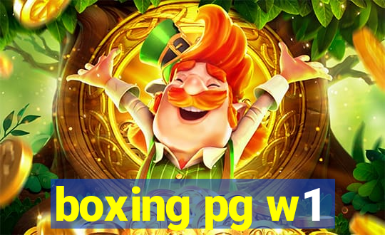 boxing pg w1