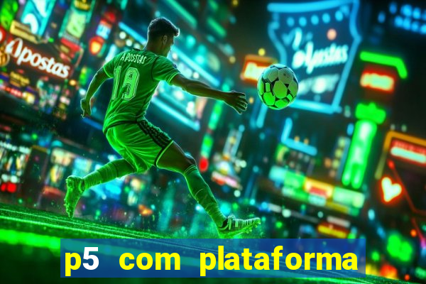 p5 com plataforma de jogos