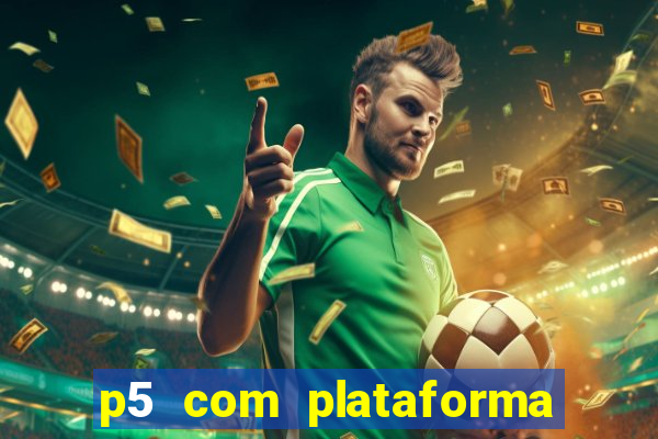 p5 com plataforma de jogos