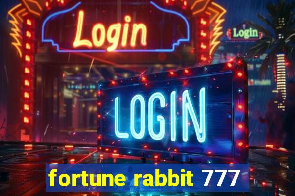 fortune rabbit 777