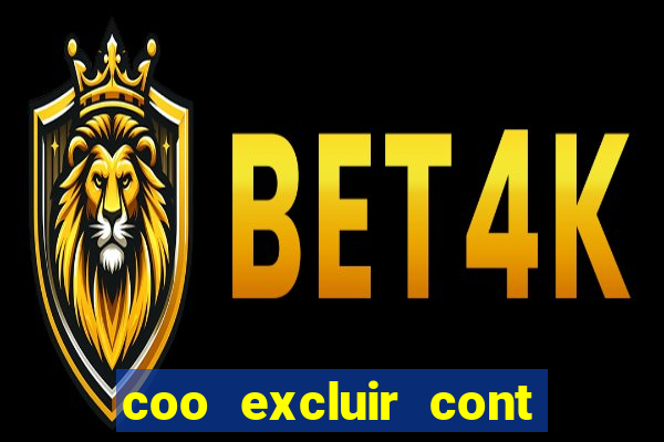 coo excluir cont f12 bet