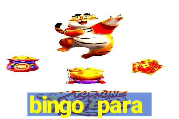 bingo para despedida de solteira para imprimir