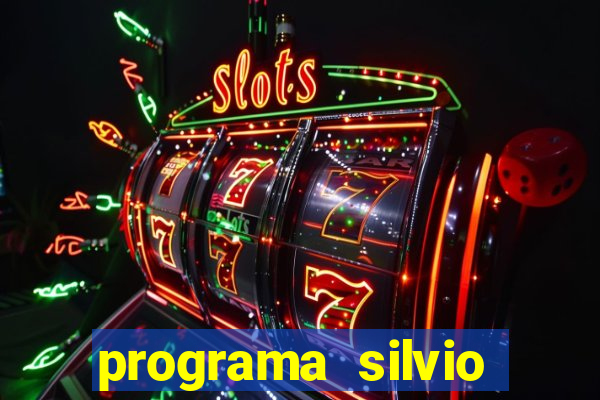 programa silvio santos de hoje foi gravado quando