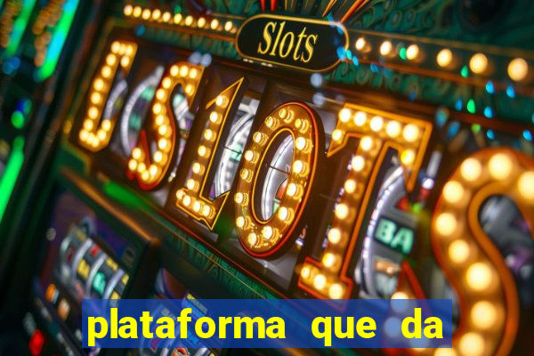 plataforma que da para depositar 1 real