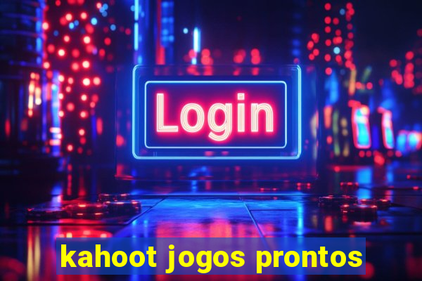 kahoot jogos prontos