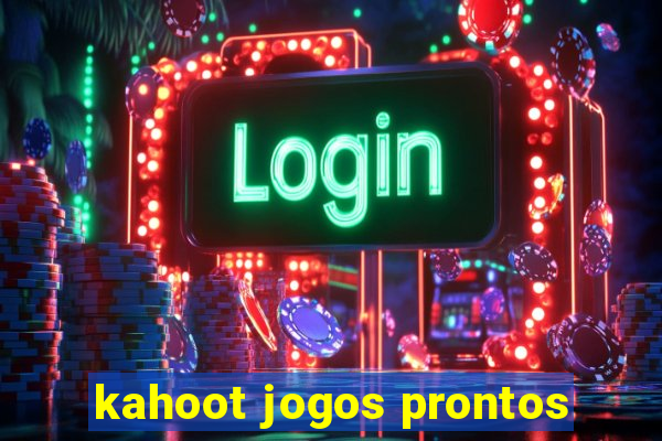 kahoot jogos prontos