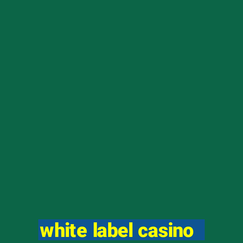 white label casino