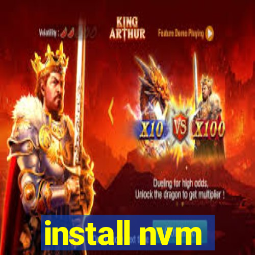 install nvm