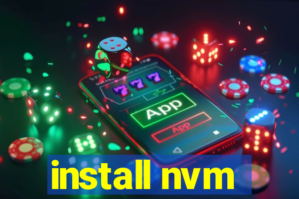 install nvm