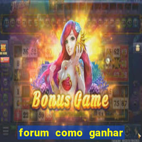 forum como ganhar na loteria