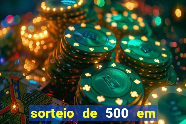 sorteio de 500 em cash toda segunda feira novibet como funciona