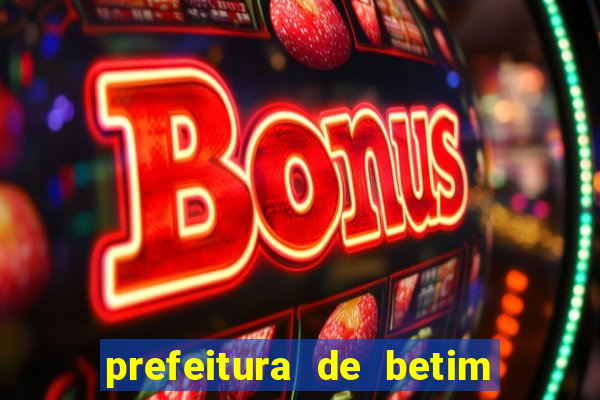 prefeitura de betim - contracheque online