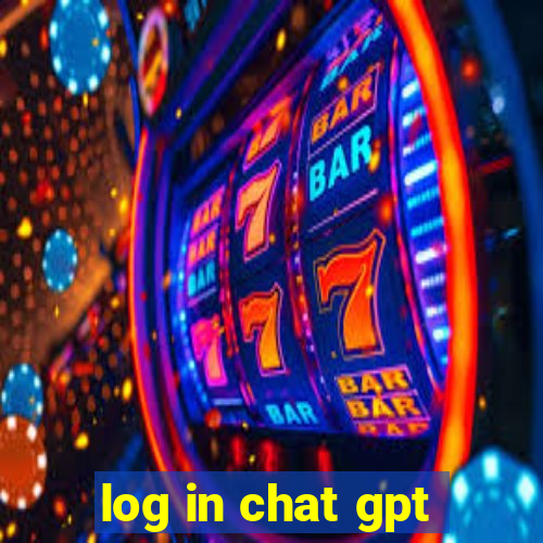 log in chat gpt