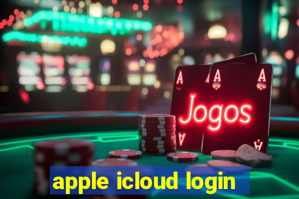 apple icloud login