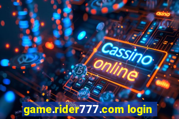 game.rider777.com login