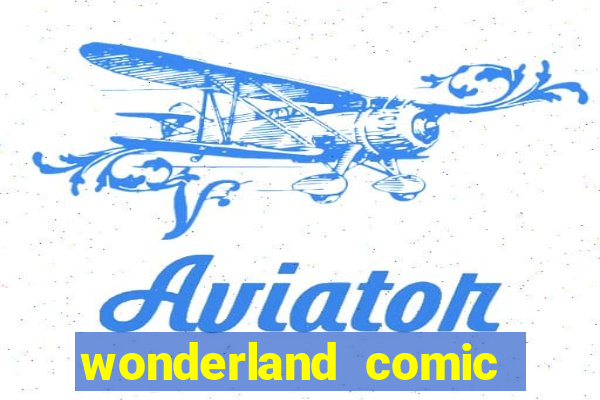 wonderland comic studio alphabet