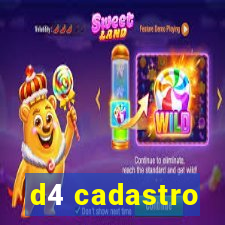 d4 cadastro