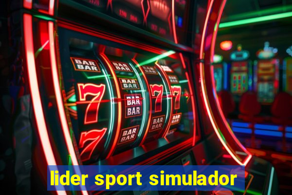 lider sport simulador