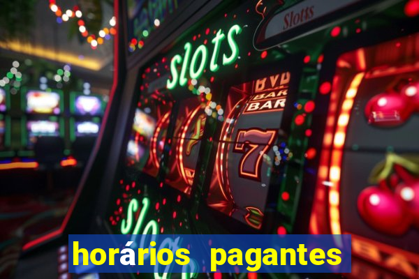 horários pagantes pg soft