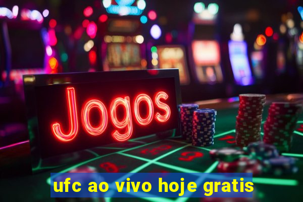 ufc ao vivo hoje gratis