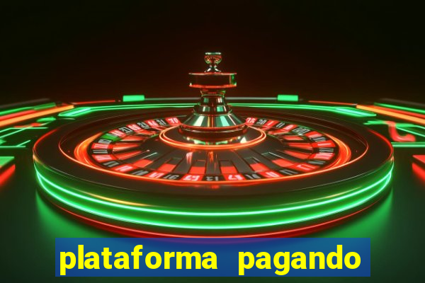 plataforma pagando muito fortune tiger