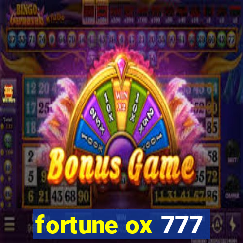 fortune ox 777