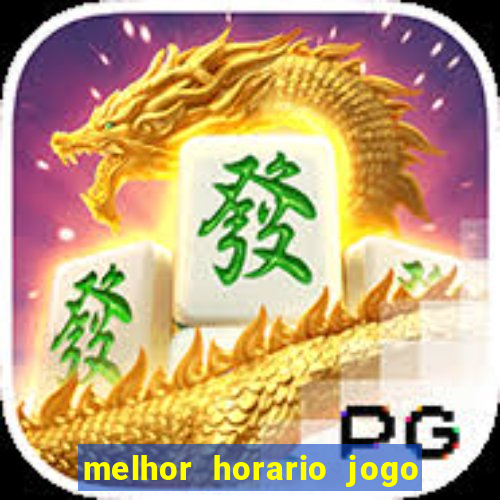 melhor horario jogo fortune rabbit