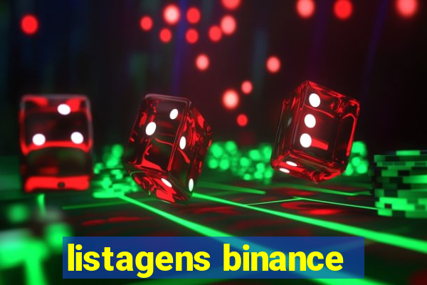 listagens binance