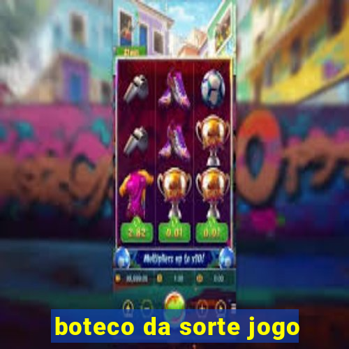 boteco da sorte jogo