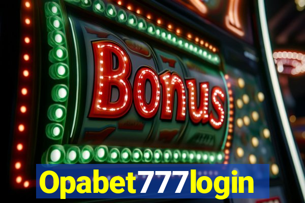 Opabet777login