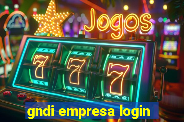 gndi empresa login