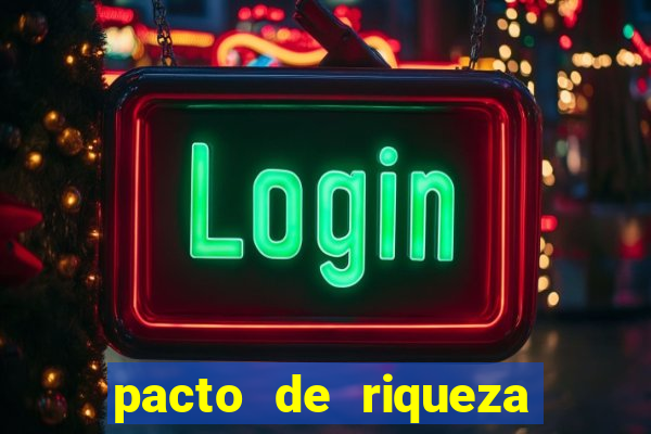 pacto de riqueza com oxum