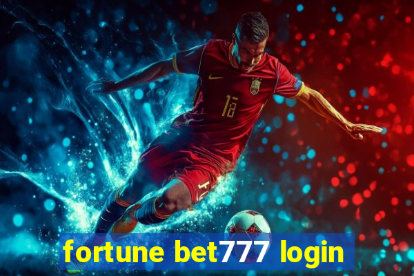 fortune bet777 login