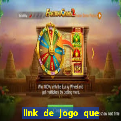 link de jogo que ganha dinheiro sem depositar