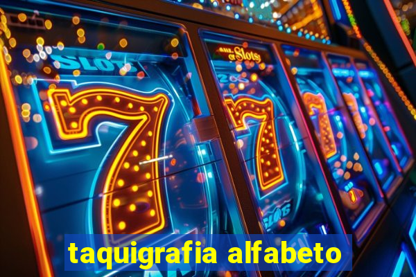 taquigrafia alfabeto