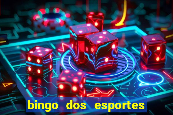 bingo dos esportes para imprimir