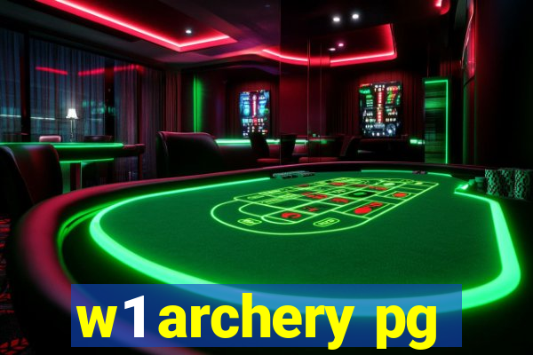 w1 archery pg