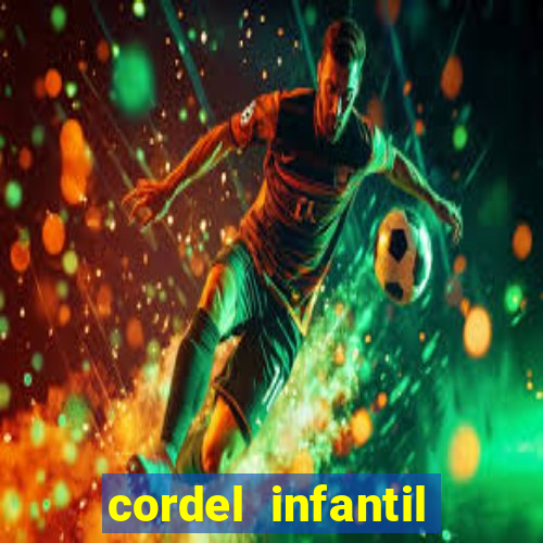 cordel infantil sobre futebol