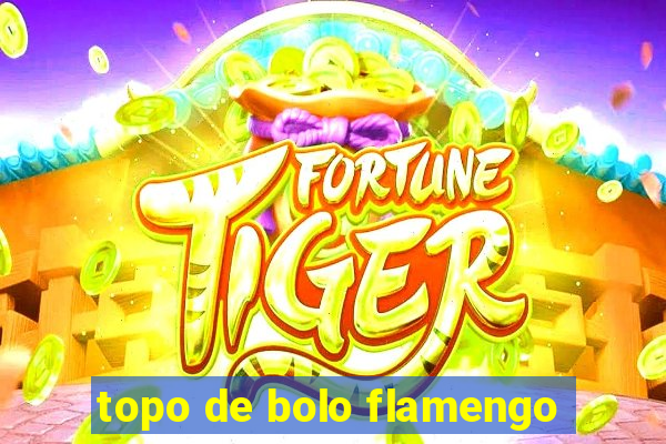 topo de bolo flamengo