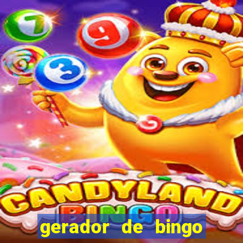 gerador de bingo cha de bebe