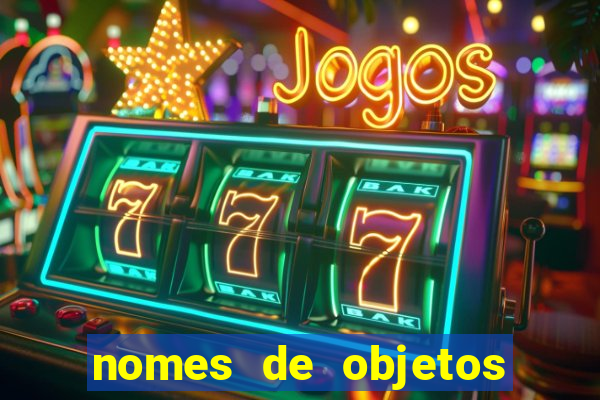 nomes de objetos de origem tupi guarani