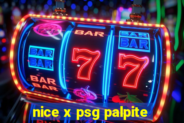 nice x psg palpite