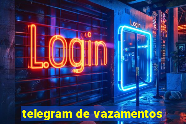 telegram de vazamentos