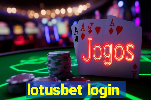 lotusbet login