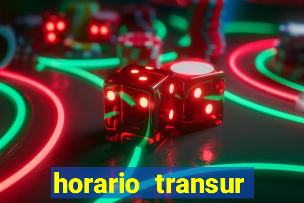 horario transur roleta santos dumont juiz de fora