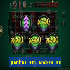 ganhar em ambas as partes do jogo