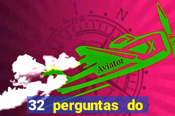 32 perguntas do livro do destino