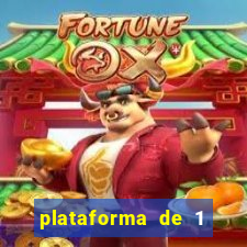 plataforma de 1 real fortune tiger