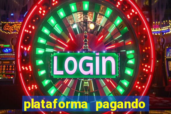 plataforma pagando no cadastro bet