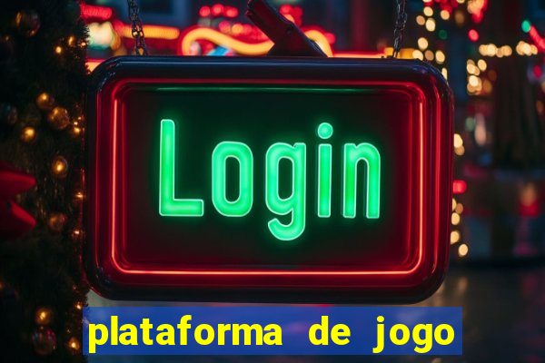 plataforma de jogo nova pagando